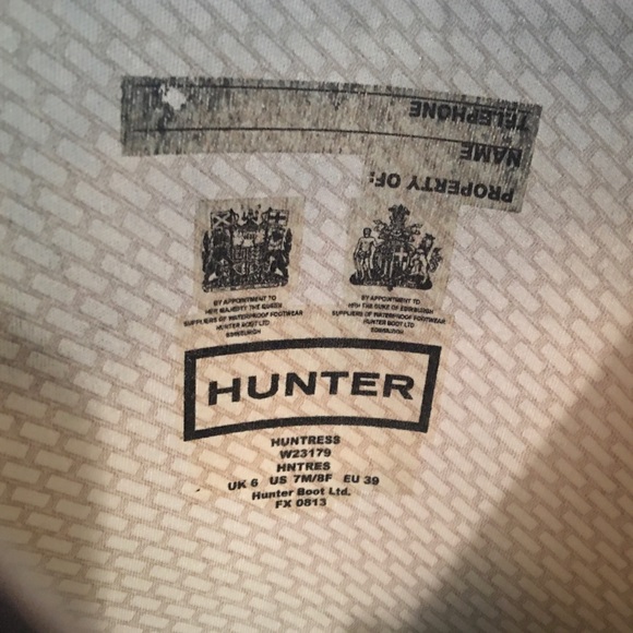 Hunter Original Tall Rain Boots - Picture 2 of 5